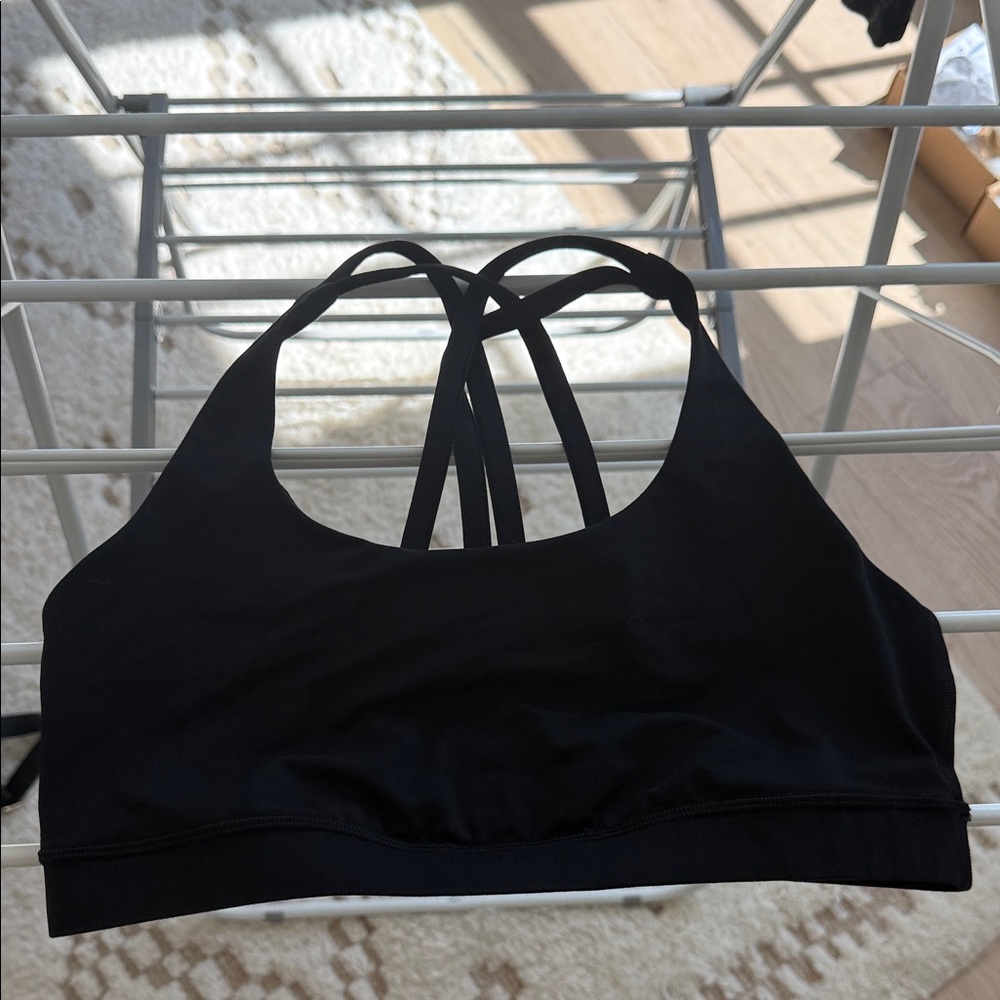 Lululemon Athletica Energy Black Sports Bra